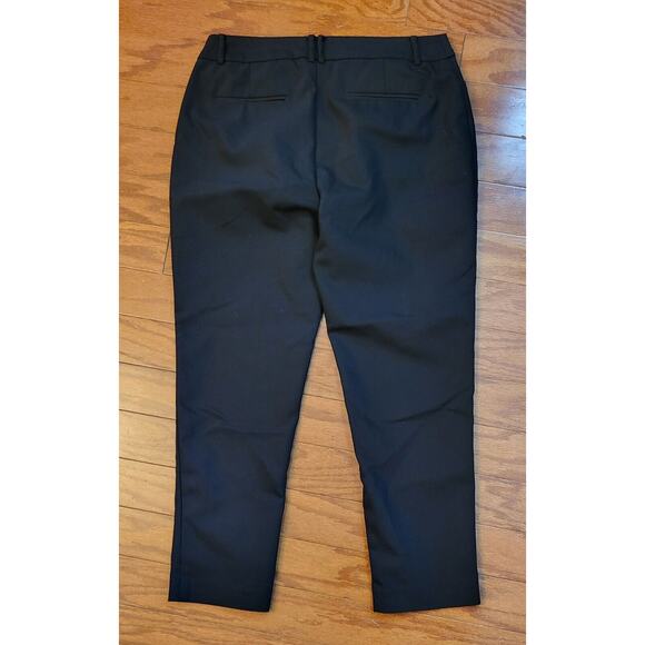 Charter Club Dress Ankle Pants Women's Black Tapered Leg Size 8 - Picture 2 of 9
